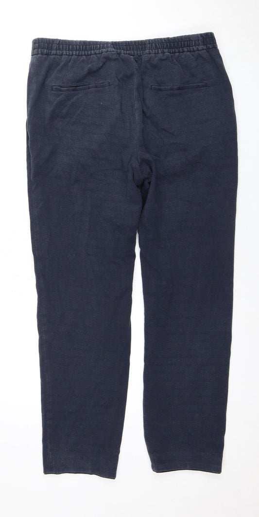Hugo Boss Men's Blue Jogger Trousers, M, Elastic Waist