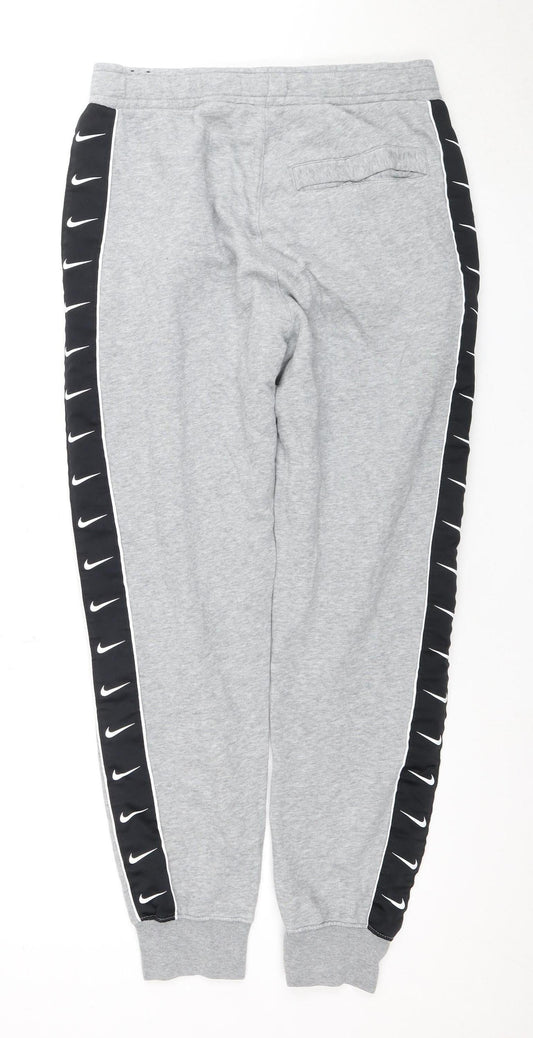 Nike Men's Grey Jogger Trousers S Sportswear