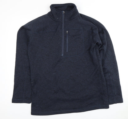 Mens UK Size M Peter Storm Blue 1/2 Zip Sweatshirt