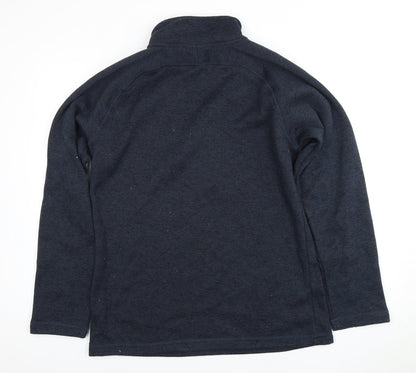 Mens UK Size M Peter Storm Blue 1/2 Zip Sweatshirt