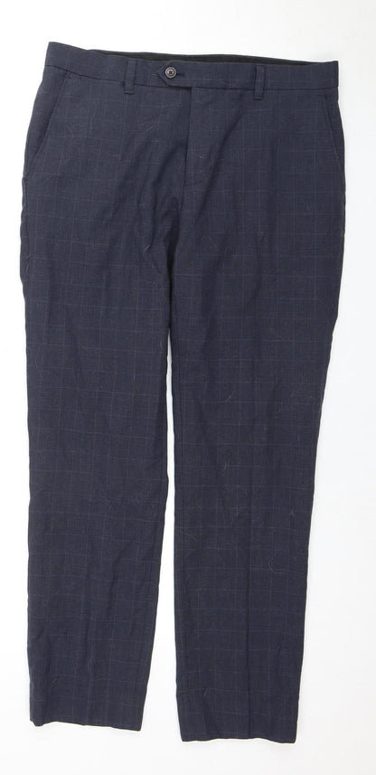 Mens UK Size 32 NEXT Regular Blue Suit Jacket