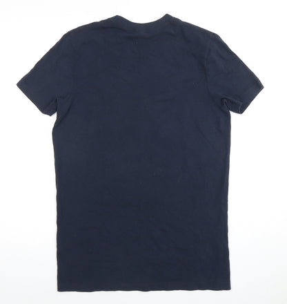 Mens UK Size S Hollister Blue  T-Shirt