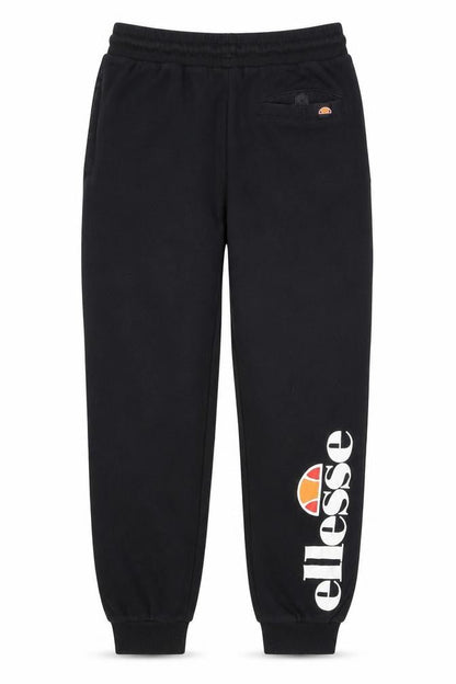 Front view of Ellesse boys’ black jogger trousers 12-13 years