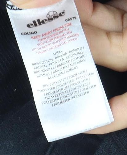 Ellesse Boys Black Jogger Trousers 12-13 Years