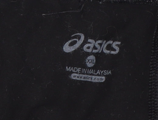 Asics Unisex Black XL Jogger Trousers for Gym
