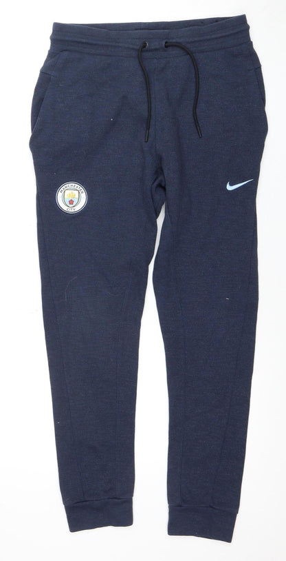 Nike Blue Men's Jogger Trousers Size S