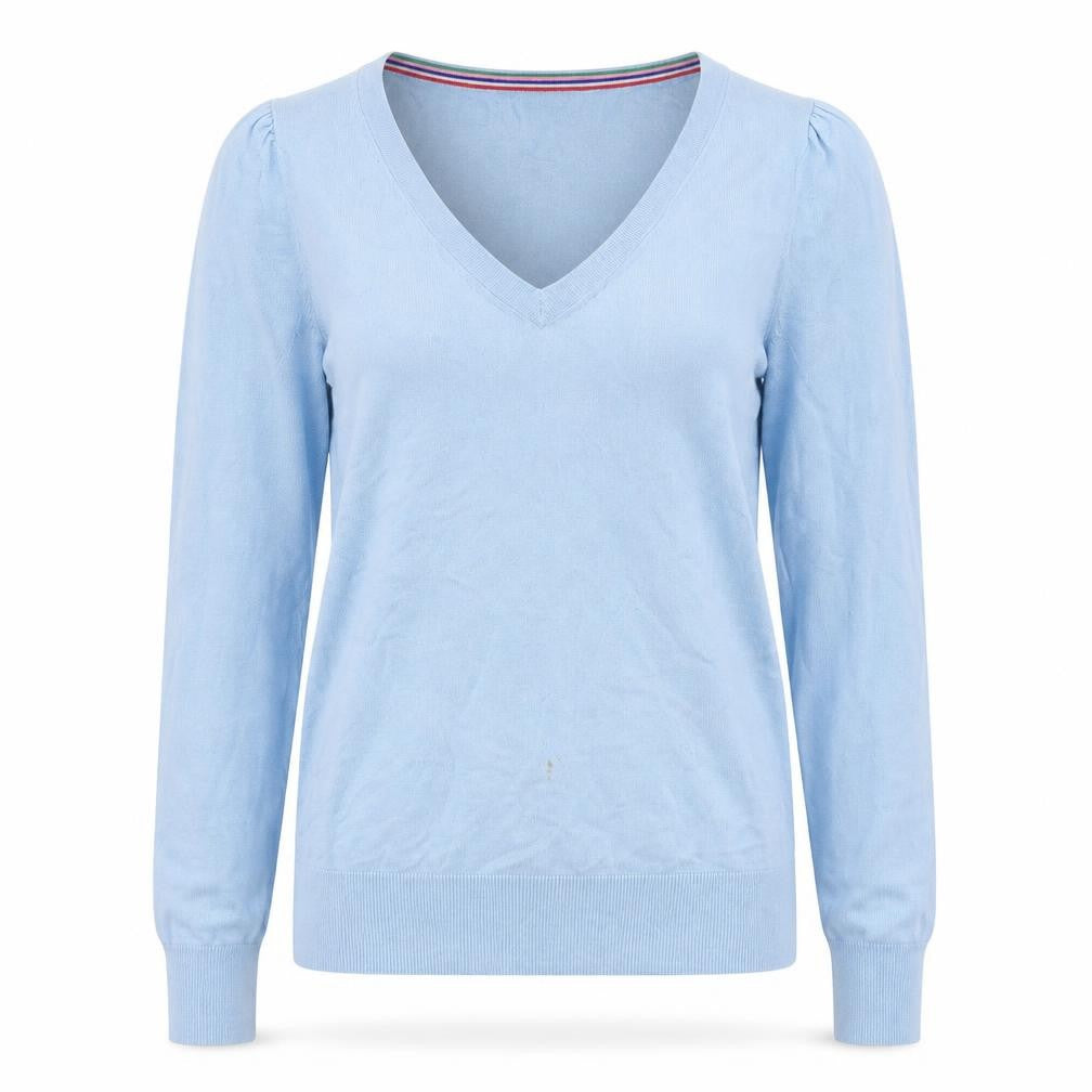 Womens UK Size S Boden Blue Basic Sweater