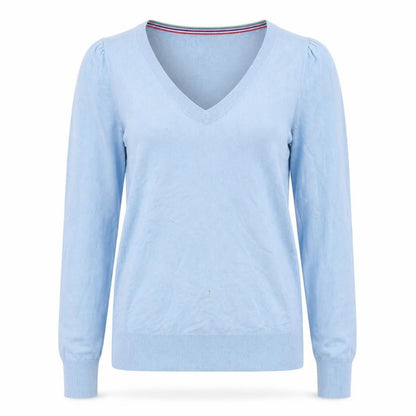 Womens UK Size S Boden Blue Basic Sweater