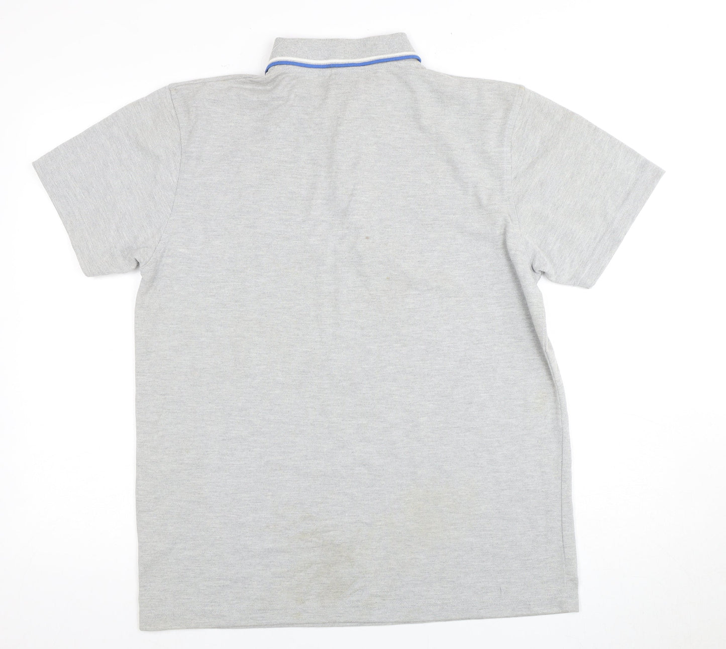 Le Coq Sportif Men's Grey M Polo Shirt with Logo