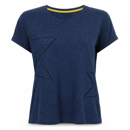 Front view of Principles Blue Women's T-Shirt, size 16, Casual