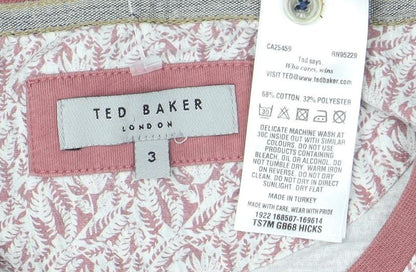 Ted Baker Men's Pink Short Sleeve T-Shirt M