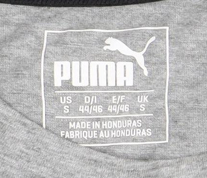 Puma Men's Grey Sleeveless T-Shirt, Size S