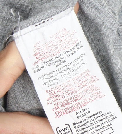 Puma Men's Grey Sleeveless T-Shirt, Size S