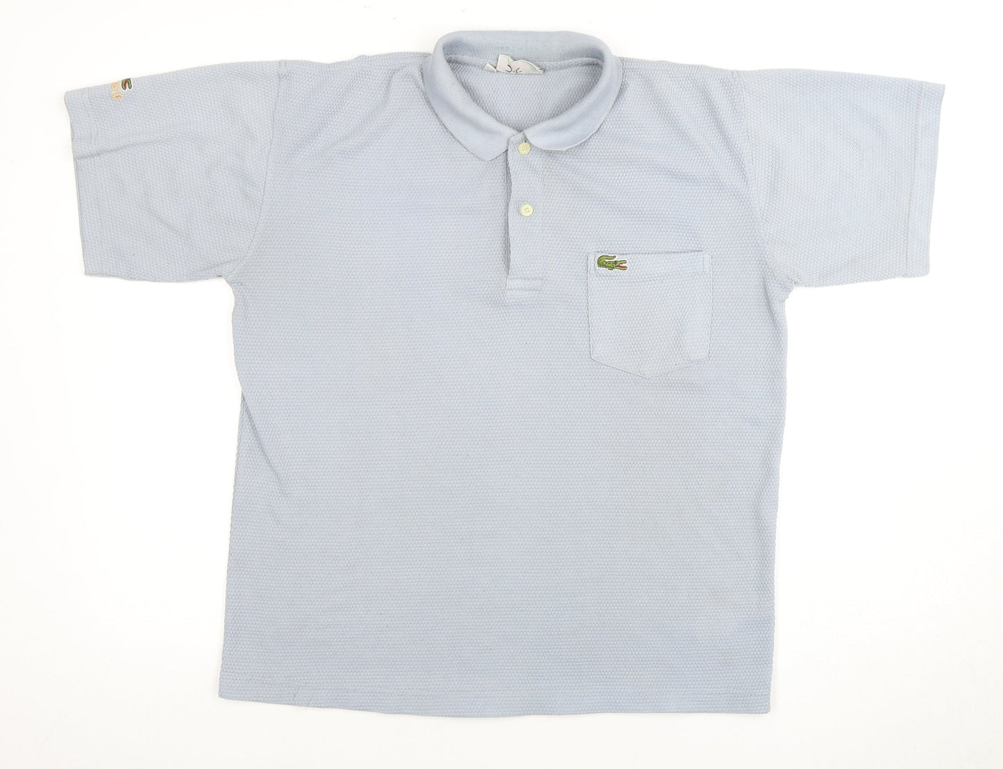 Lacoste Men's Blue Polo Shirt M Short Sleeve Casual