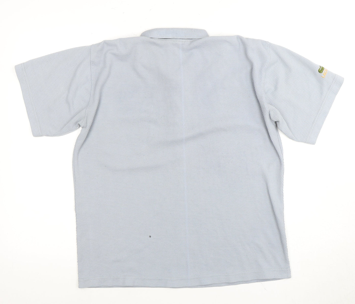 Lacoste Men's Blue Polo Shirt M Short Sleeve Casual