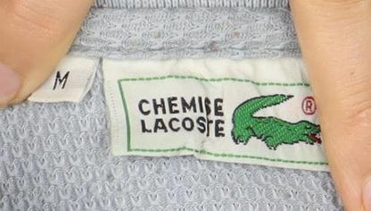 Lacoste Men's Blue Polo Shirt M Short Sleeve Casual