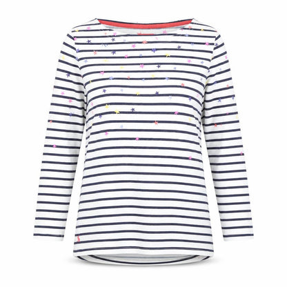 Womens UK Size 12 Joules Multicoloured Basic T-Shirt
