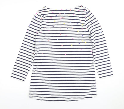 Womens UK Size 12 Joules Multicoloured Basic T-Shirt