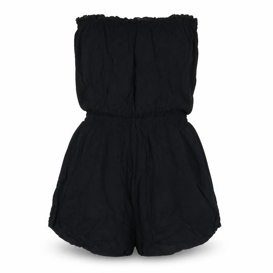 Womens UK Size 4 H&M One-Piece Black Playsuit
