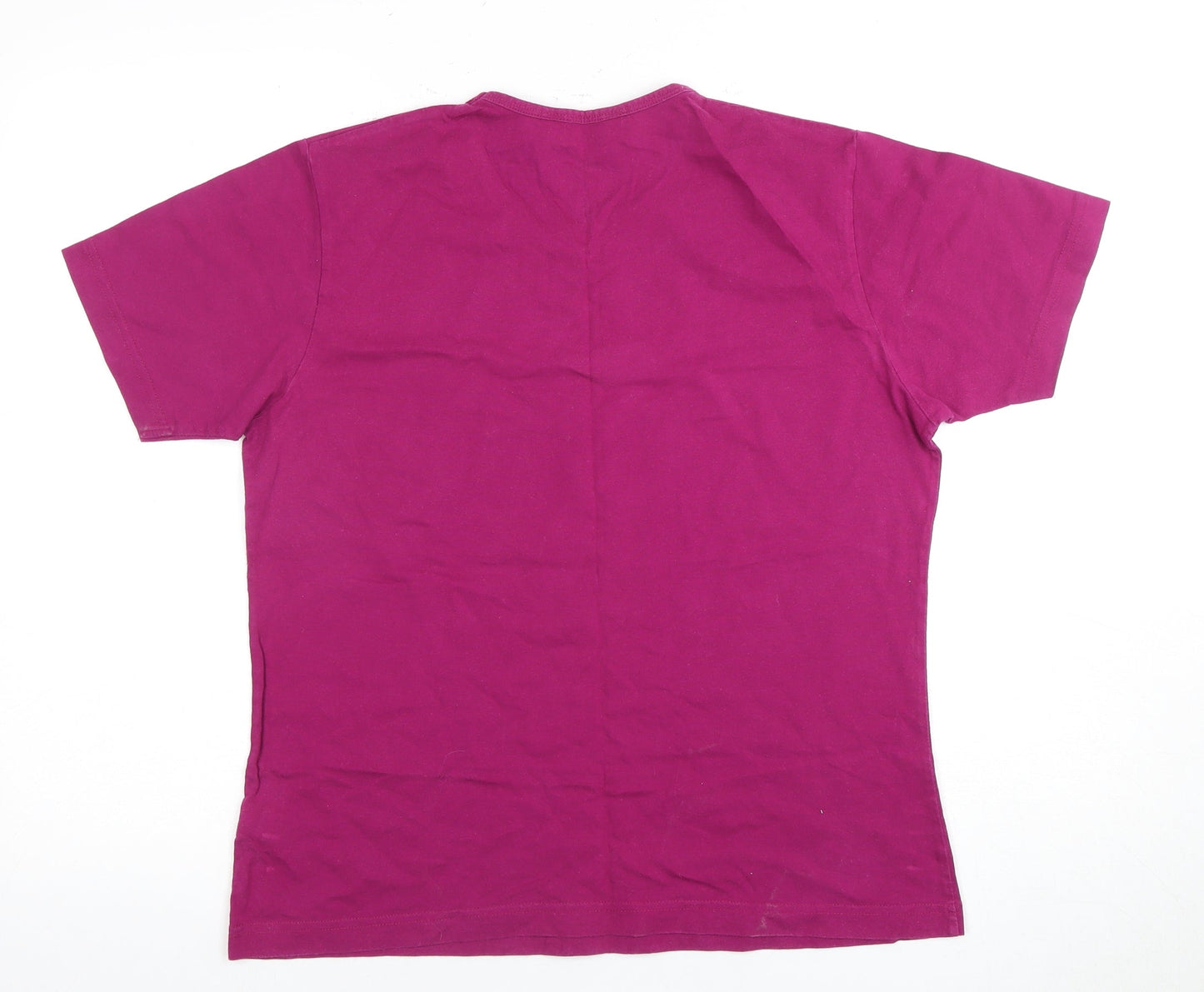 Unisex Adults UK Size 14 Kustom Kit Purple Basic T-Shirt