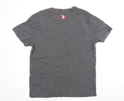 Mens UK Size XS Comic Relief Grey  T-Shirt