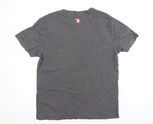 Mens UK Size XS Comic Relief Grey  T-Shirt