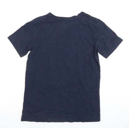 Quiksilver Boys Blue Graphic T-Shirt 8 Years