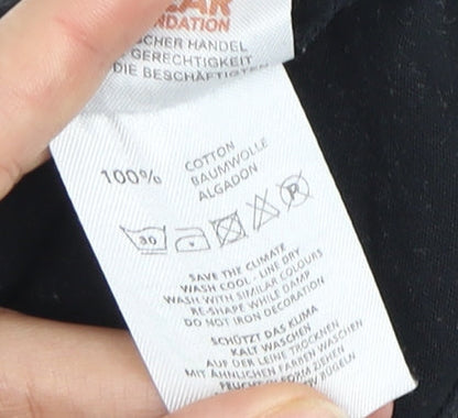 NICCE Men's Black Sleeveless T-Shirt Size S