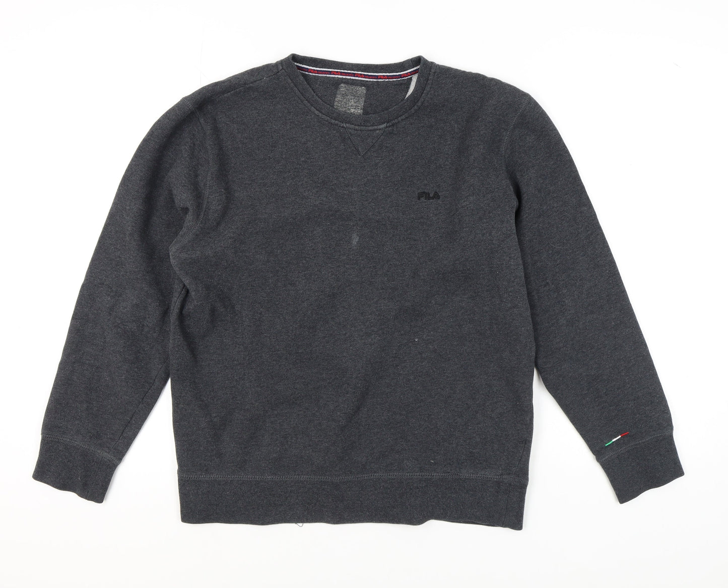 Mens UK Size L FILA Grey Pullover Sweatshirt