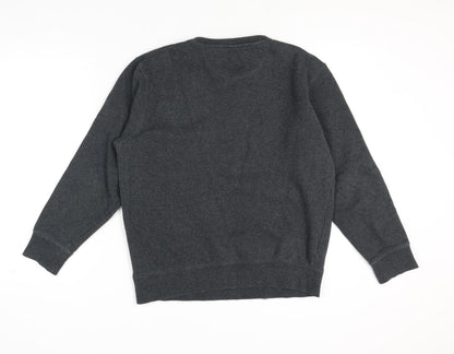 Mens UK Size L FILA Grey Pullover Sweatshirt