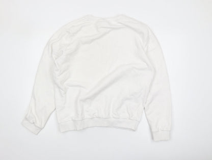 Womens UK Size XL Disney White Pullover Sweatshirt