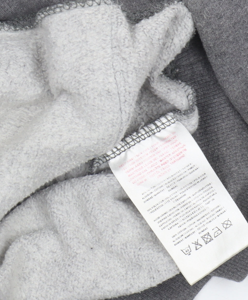 Mens UK Size S Tokyo Laundry Grey Pullover Hoodie