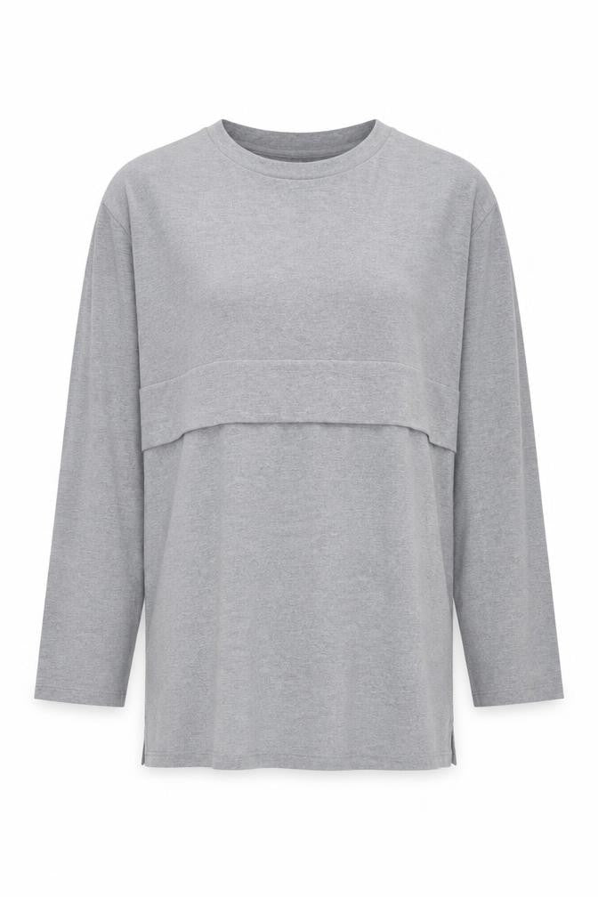 Womens UK Size 16 NEXT Grey Basic T-Shirt