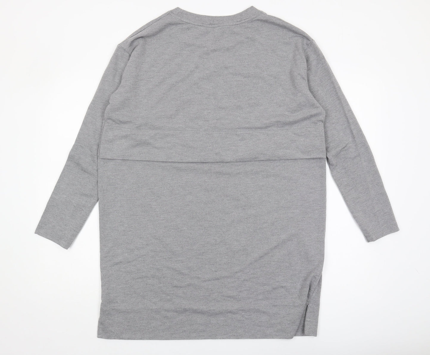 Womens UK Size 16 NEXT Grey Basic T-Shirt