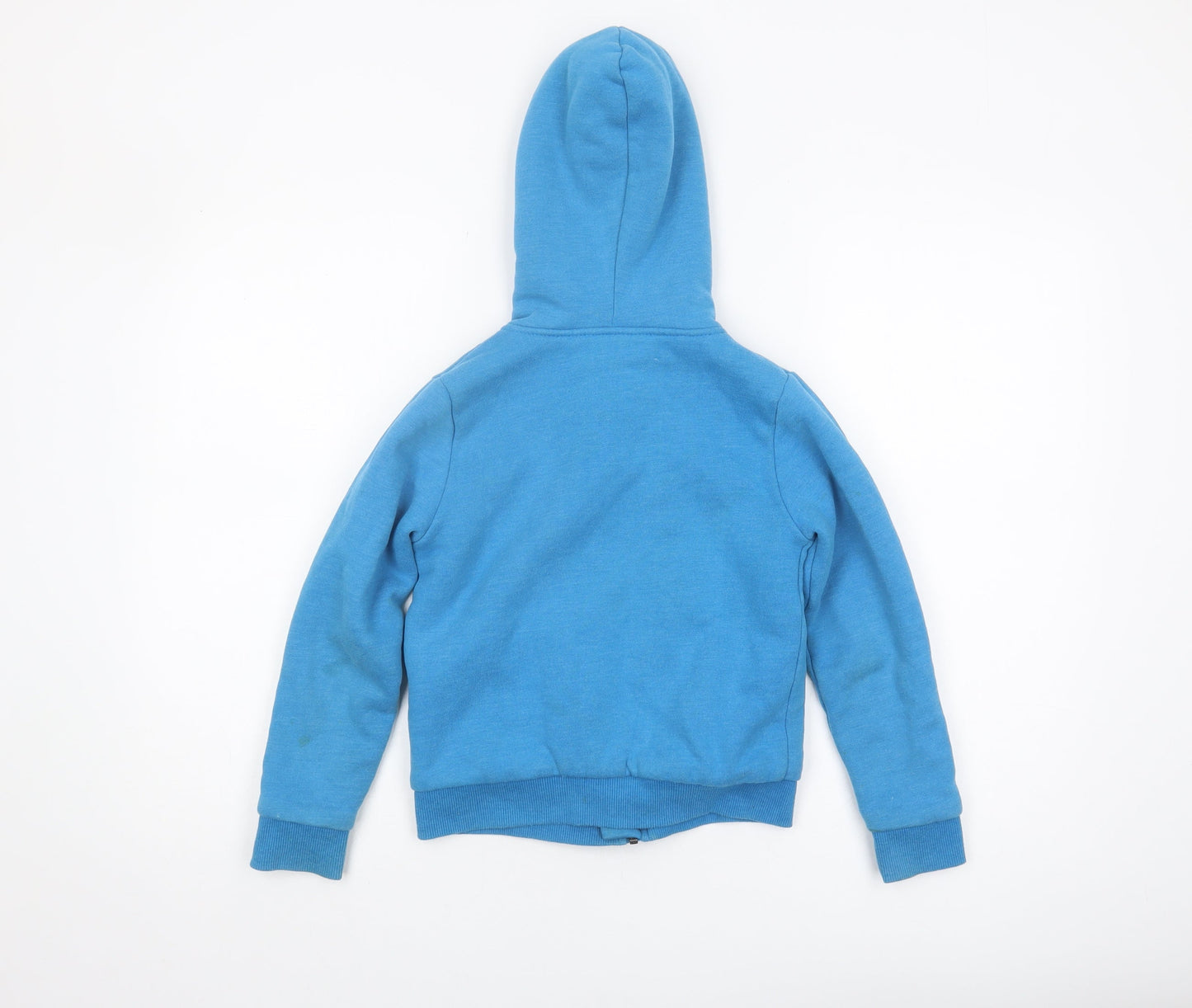 Weird Fish Girls Blue Full Zip Hoodie 7-8 Years