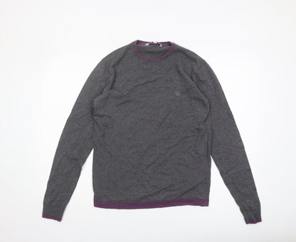 Fat Face Men's Grey S Pullover Jumper Crew Neck Knit