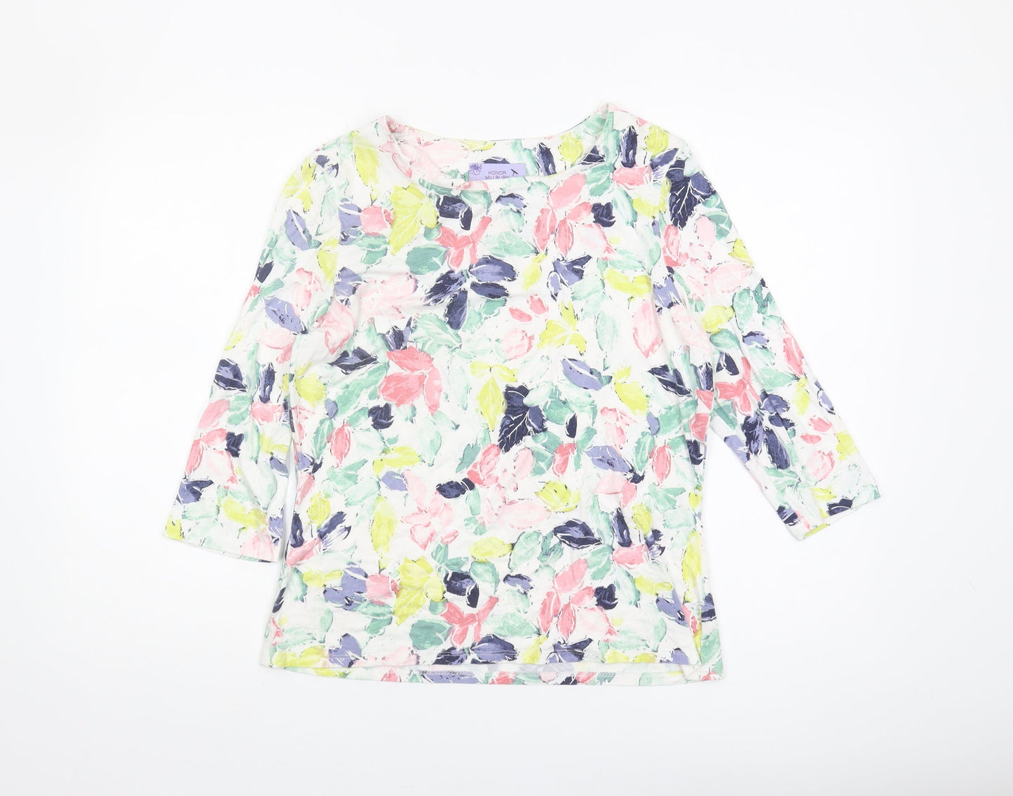Womens UK Size 12 Honor Millburn Multicoloured Basic Blouse