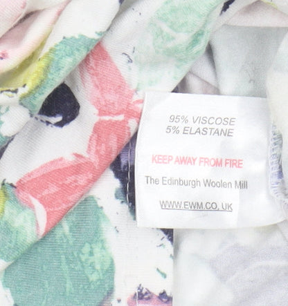 Womens UK Size 12 Honor Millburn Multicoloured Basic Blouse
