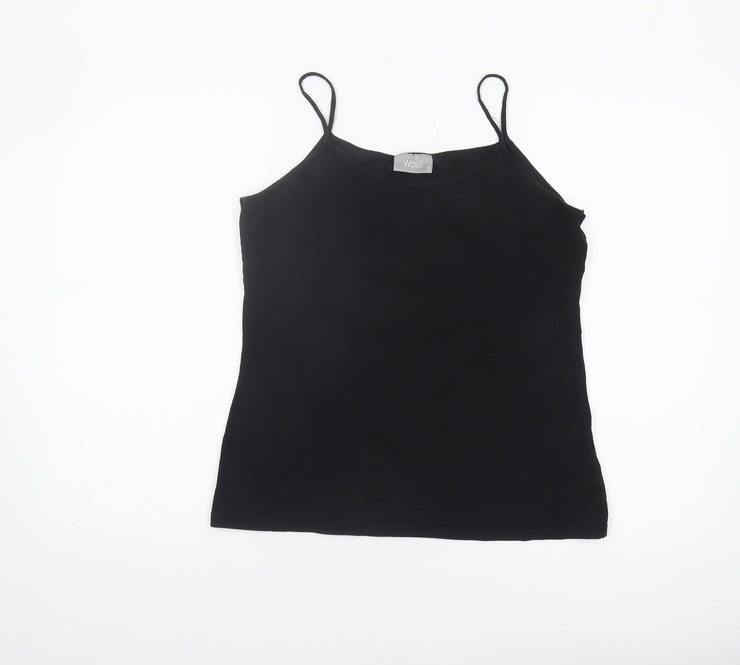 Womens UK Size 16 Wallis Black Camisole Tank