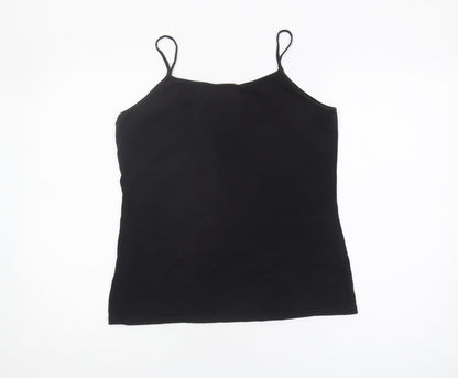 Womens UK Size 16 Wallis Black Camisole Tank