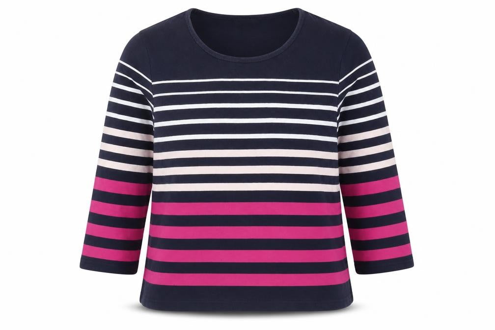 Womens UK Size XL Viyella Multicoloured Basic T-Shirt