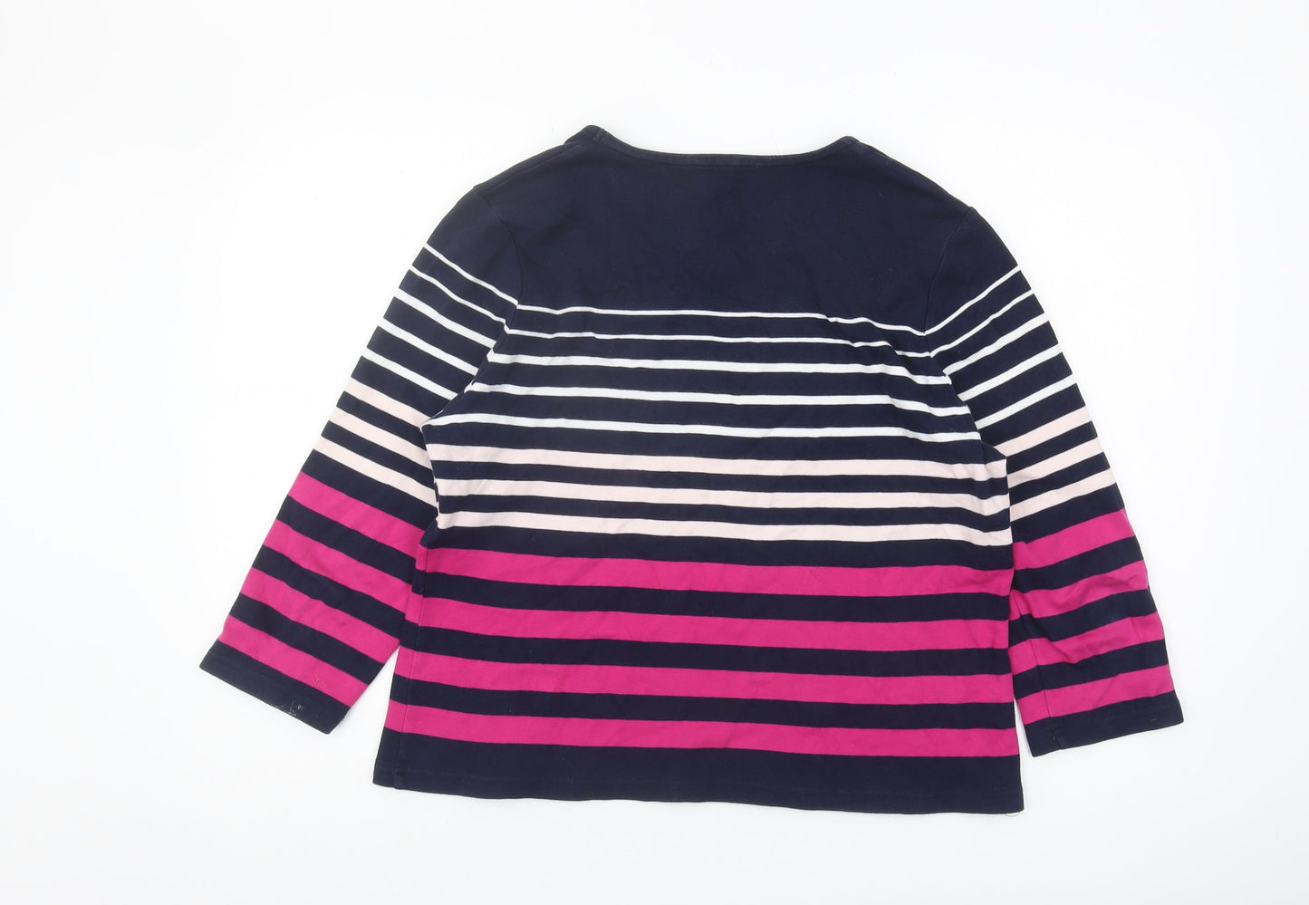 Womens UK Size XL Viyella Multicoloured Basic T-Shirt