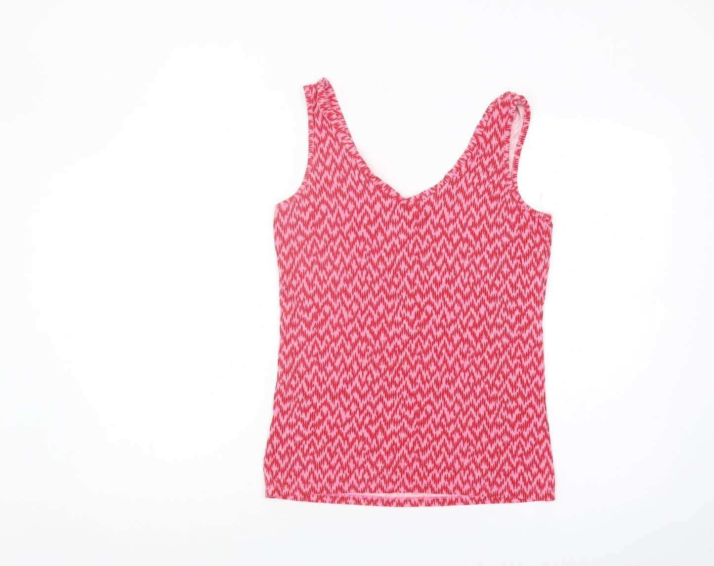 Hush Women's Red XS Geometric Tank Top
