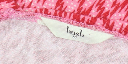 Hush Women's Red XS Geometric Tank Top