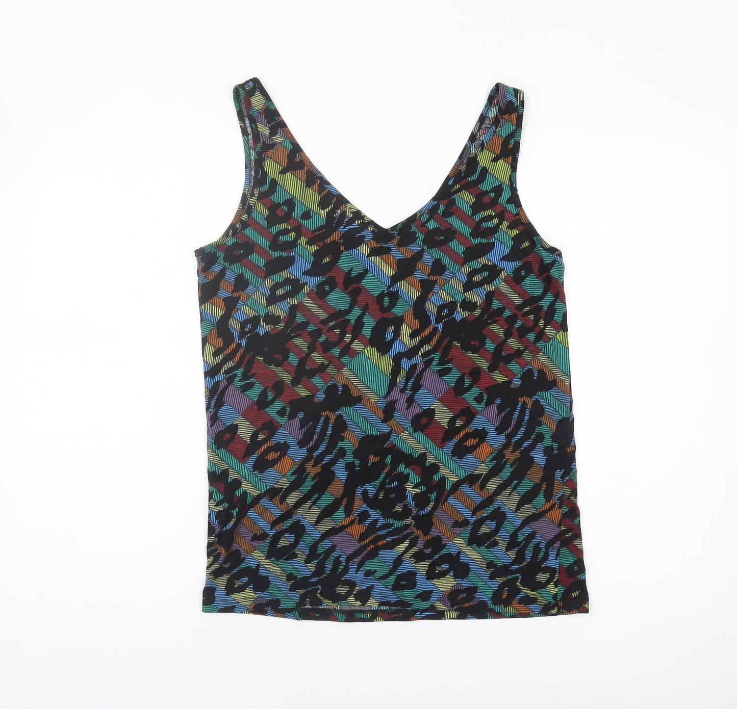 Hush Women's Multicoloured Tank Top S Animal Print