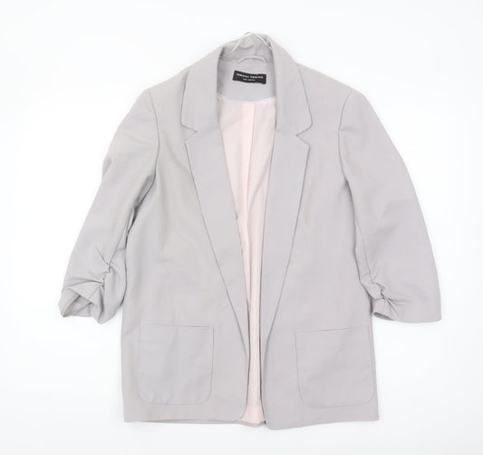 Dorothy Perkins Women's Grey Blazer Size 10