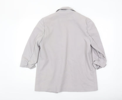 Dorothy Perkins Women's Grey Blazer Size 10