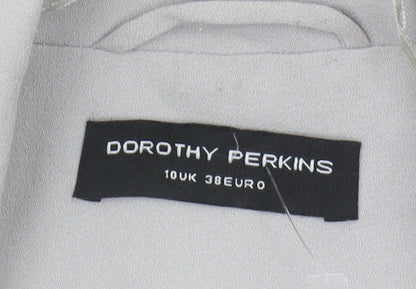 Dorothy Perkins Women's Grey Blazer Size 10