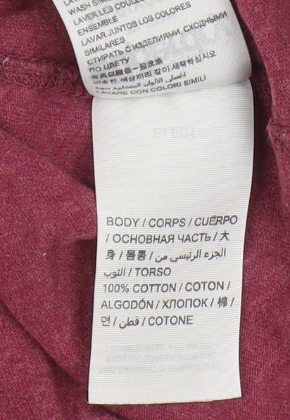 Superdry Men's Red Sleeveless T-Shirt S, Vintage Style