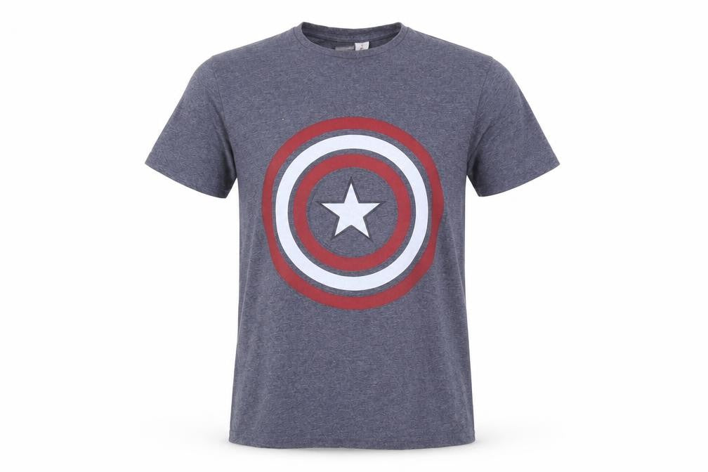 Mens UK Size XS Marvel Blue  T-Shirt